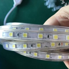 16-328FT 110V 5050 LED Strip Light Outdoor Tube Waterproof LED Rope US Plug Kit