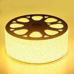 110V LED Strip Light 5050 SMD Waterproof IP67 Home Outdoor Lighting Rope+US Plug