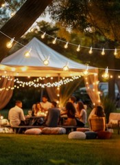 29-209FT Outdoor String Lights G40 LED Waterproof Dimmable Patio Hanging Decor