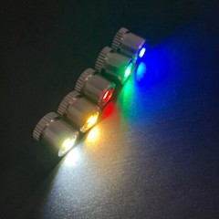 50/100/150/200pc Mini Electric LED Light Cordless Multicolor LED Include Battery