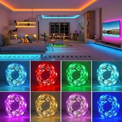 RGB LED Strip Lights 5m 10m 20m 30m APP Remote Bedroom TV Room Lights