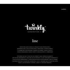 Twinkly Line Adhesive & Magnetic Strip Starter Kit, Multicolor, 5ft (Pack of 4)
