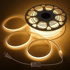 110V COB LED Neon Strip Lights Waterproof Outdoor For Home Garden Lighting