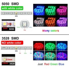 16ft LED Strip Light Music Sync Bluetooth 5050 RGB Room Light w/ Remote New