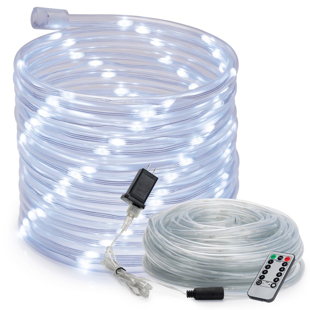 20ft 8-Mode LED Rope Light Outdoor Waterproof Accent Lighting (Multiple Colors)
