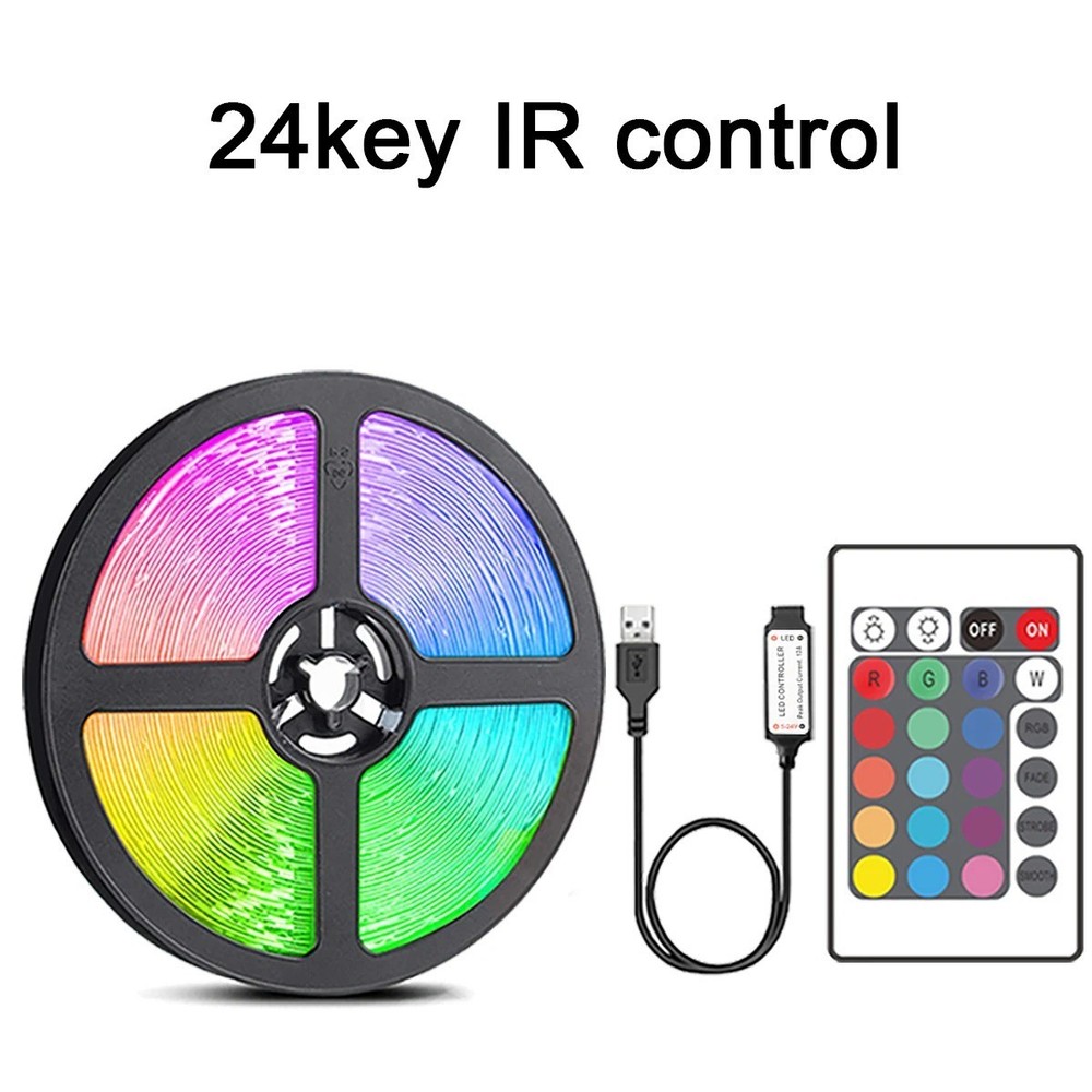 Room Light Flexible Ribbon Luces Led Tape for Home Room Bedroom Decor TV Backlig