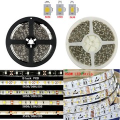 5M/10M Red/Blue/Green/RGB/RGBW 3528/5050 SMD LED Strip Light Tape Remote Adapter