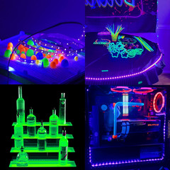 USB Black Light Strip, 6.6Ft UV LED Lights for Party, Room, Decorations
