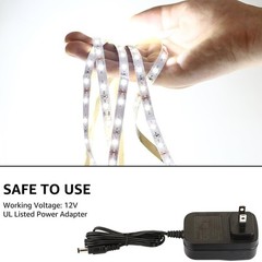 5M 10M Super Bright 2835 Daylight White 6000K LED Strip Dimmable Tape Lights 12V