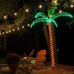 LED Rope Light Palm Tree Decoration Indoor Outdoor UL Listed Energy Saving New