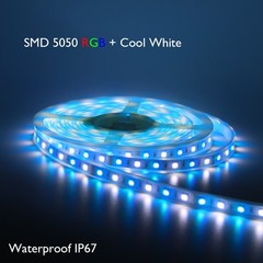 Off Car/Boat 12V Battery 6M 8M 15M 20M 30M RGBW LED Strip Light w/o Power Supply
