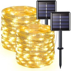 100-400 LED Solar Power String Fairy Lights Garden Outdoor Party Christmas Lamps