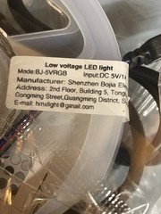 LED Strip Lights Multicolor Has Remote Low Voltage Brand New Sealed