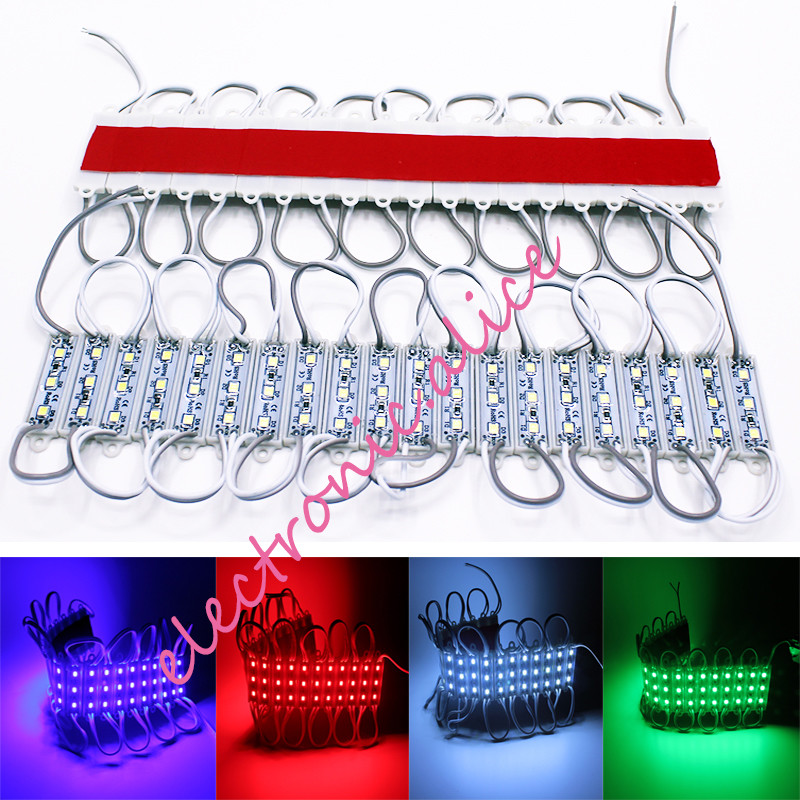 12V 2835 3LED Module LED sign Backlight Modules Advertising Light Box 20-500PCS