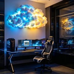 Thunder cloud Light Smart Light Supports Music Synch