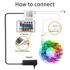 100FT Smart LED Strip Lights, APP Control Music Sync RGB Lights for TV Backlight