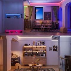 COB LED Strip Lights,20ft RGB+CCT 2700K-6500K White LED Lights,Dimmable Color…