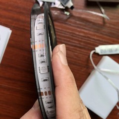 Battery Powered 5050 SMD RGB LED Strip Light Flexible Waterproof Remote Control