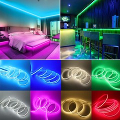 5V COB LED Strip 3mm 5mm 8mm Width 320LEDs High Density COB LED Tape AA Battery