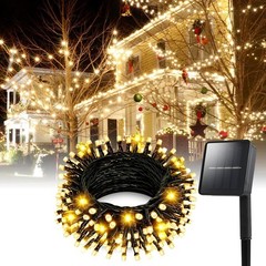 Outdoor Solar String Lights Waterproof LED Christmas Lights Xma Party Decor Tree