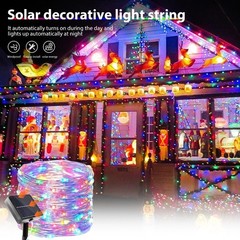 Outdoor Solar Fairy Lights String Copper Wire Waterproof Garden Decor 100/200LED