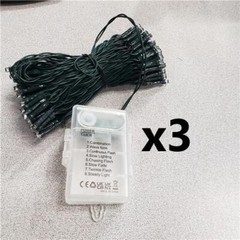 = Lot of 3 Unbranded Lights Battery 3AA Powered 8 Style Options NEW