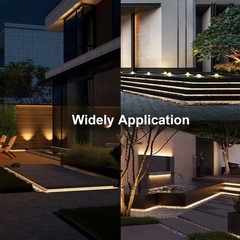 Solar Strip Lights Outdoor,Waterproof LED Strip Lights for Camping