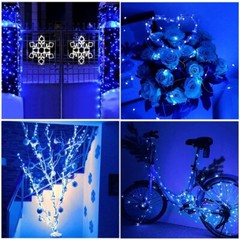 USB Twinkle LED String Fairy Lights 200/300LED Copper Wire Party Decor W/ Remote