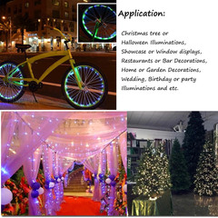 2-10m 20/50/100 LED Battery Micro Rice Wire Copper Fairy String Lights Party