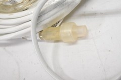24′ LED Rope Light White Colored 13mm Dia Clear PVC 288 LED LED-RLE-13mm-3V-6