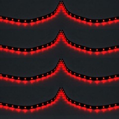 6-18 PCS Waterproof LED Strip 12″/15 DC12V Under-body Strip Light for Cars Motor