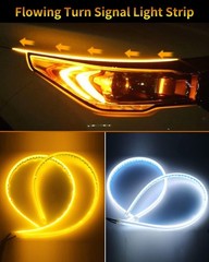 Universal Fit 60cm LED Strip Lights for Cars & Motorcycles – Easy Install