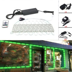 Bright IP65 Waterproof 5054 SMD 6 LED Module Light Window Store Front Lamp DC12V