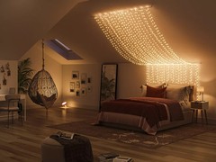 Philips Hue Indoor/Outdoor 26-Foot Festavia String Lights 100 Mini Color LEDs