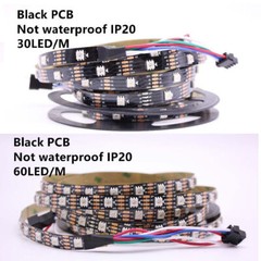 5050 RGB WS2813 LED Strip Dual Data Line 30/60LED/M IC Individual Addressable 5V