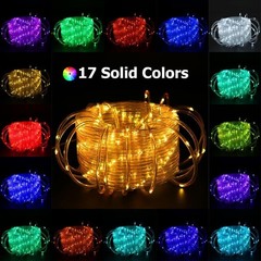Outdoor Rope Light 100ft Waterproof Color Changing String Lights RGB