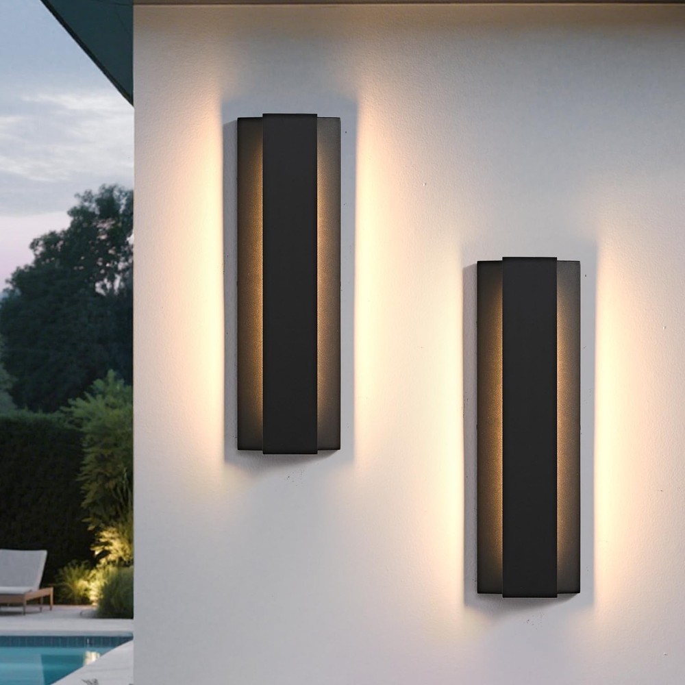 Jokaonotl 15.7 In Modern Outdoor Wall Light Fixtures 3000K Led Exterior