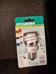 Sylvania Energy Saving Bulb E27 12W Power 55W Warm Spiral