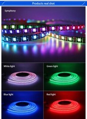 1m 2m 3m 4m 5m WS2812B WS2812 Led Strip Individually Addressable Smart RGB DC 5V