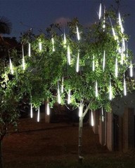 Christmas Lights Outdoor UL Listed Falling Rain Drop Lights IP65 Waterproof