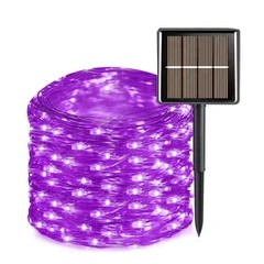 Outdoor Solar String Light 300/200/100/50 LED Fairy Garland 8 Mode Garden Yard T