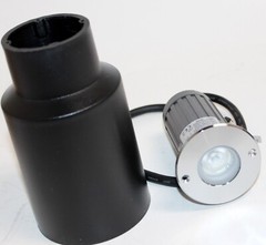 Core Lighting IG101-CW-SS-24V In-Ground LED Round Color Temperature 5700K Stainl