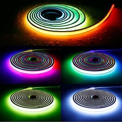 12V 24V Waterproof IP68 COB WS2811 720leds/m RGBIC LED Strip Flexible Tape Light