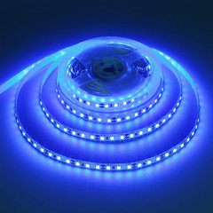 16.4ft Blue LED Strip Lights 600 LEDs SMD2835 Flexible 12V Tape Light IP20