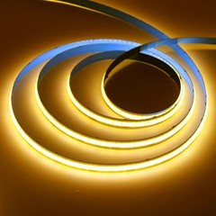 5V USB COB LED Strip Light 320 Leds Flexible Tape 8Mm PCB White/Red/Green/Pink/I