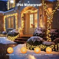 LED Solar String Light Outdoor Twinkle Light For Garden Wedding Party Tree Decor