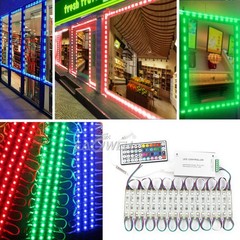 10~100FT LED Lights for Business Storefront 3 LED Module Signs Window Lights