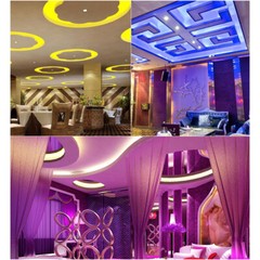 110V LED Neon Rope Strip Lights Waterproof Outdoor Building Holiday Home Decor