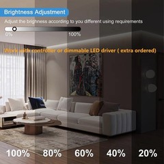 2mm Super Thin COB LED Strip Light Colored Light Strip For Room Car Backlight