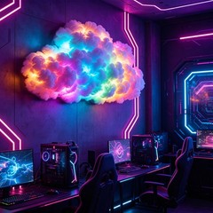 Thunder cloud Light Smart Light Supports Music Synch
